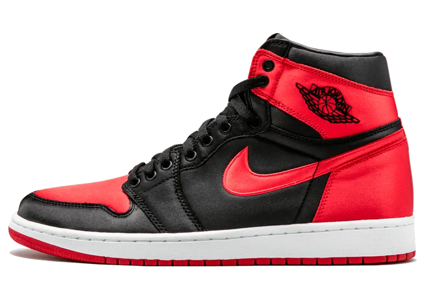 Jordan 1 Retro Satin “Banned”