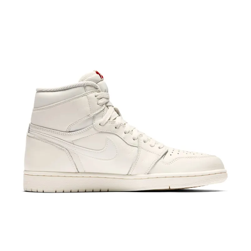 Air Jordan 1 Retro High OG Sail University Red (555088-114)