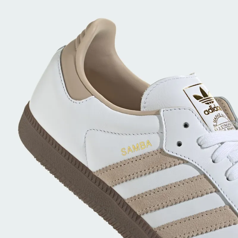 adidas Samba OG Footwear White Beige Gum (JI0218)