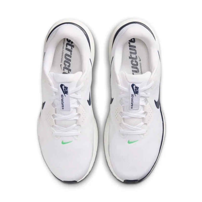 Nike Structure 26 White/Green Spark/Summit White/Midnight Navy (HJ1102-108)