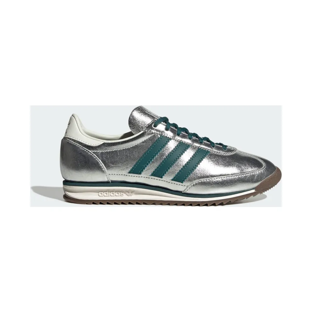 Adidas SL 72 OG Schuhe Silver Metallic / Rich Green / Off White (KJ2293)