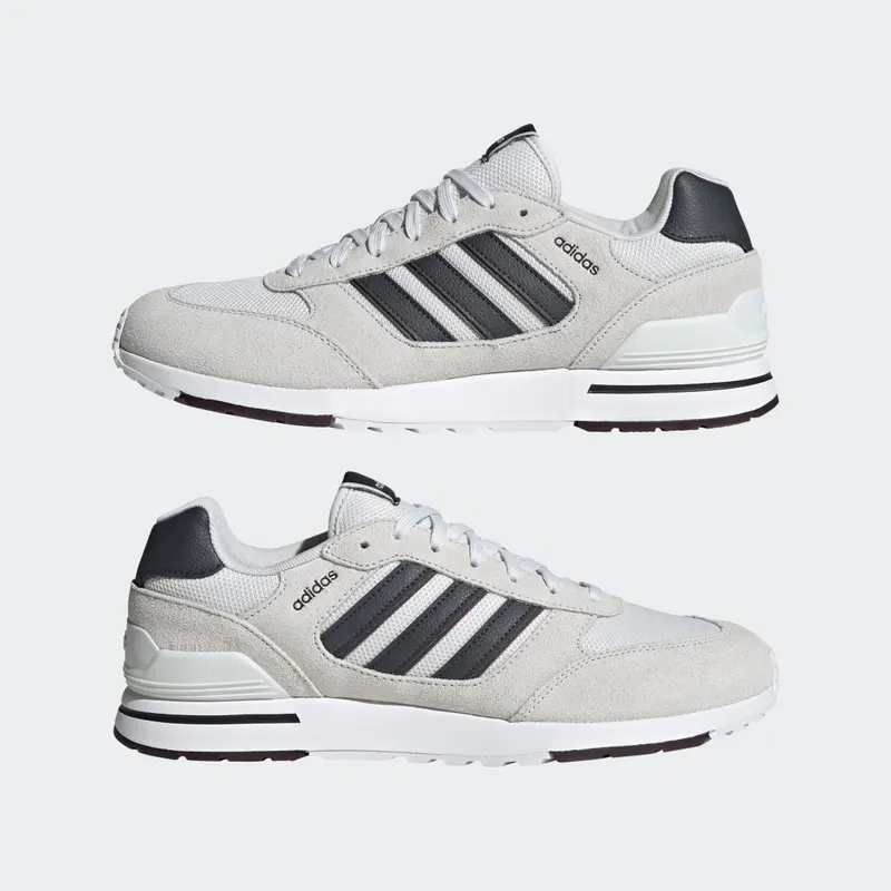 Adidas Run 80s Crystal White / Carbon / Shadow Maroon (GX4336)