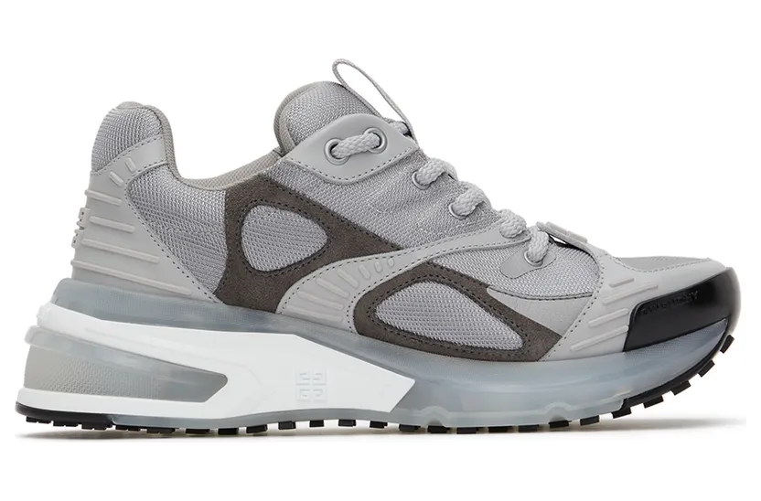 Givenchy Grey GIV 1 TR Low Sneakers (BE002DE1AS020)