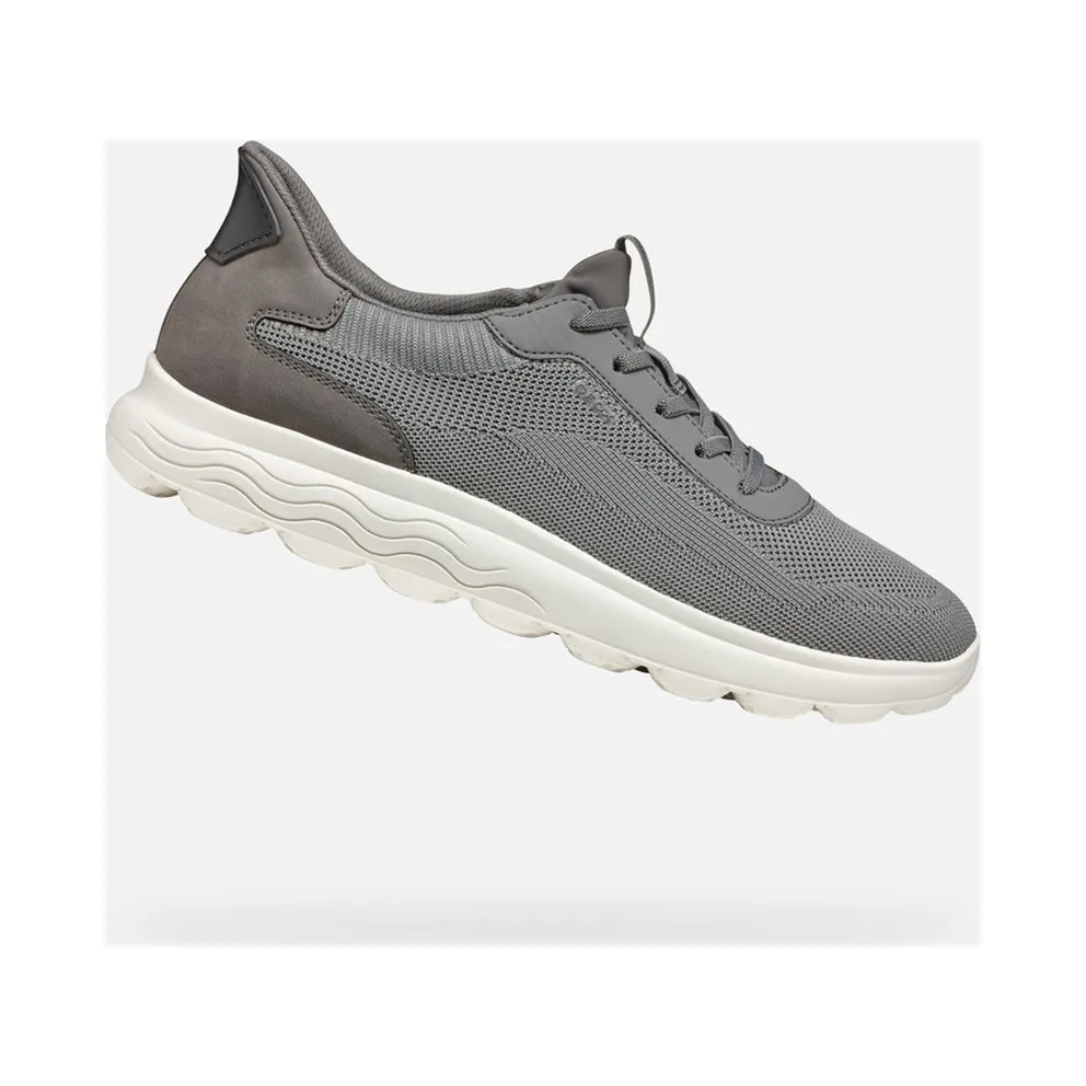Geox – Spherica Plus Sneaker – Men – Shoes – Grey (U55MPA06KEKC9002)