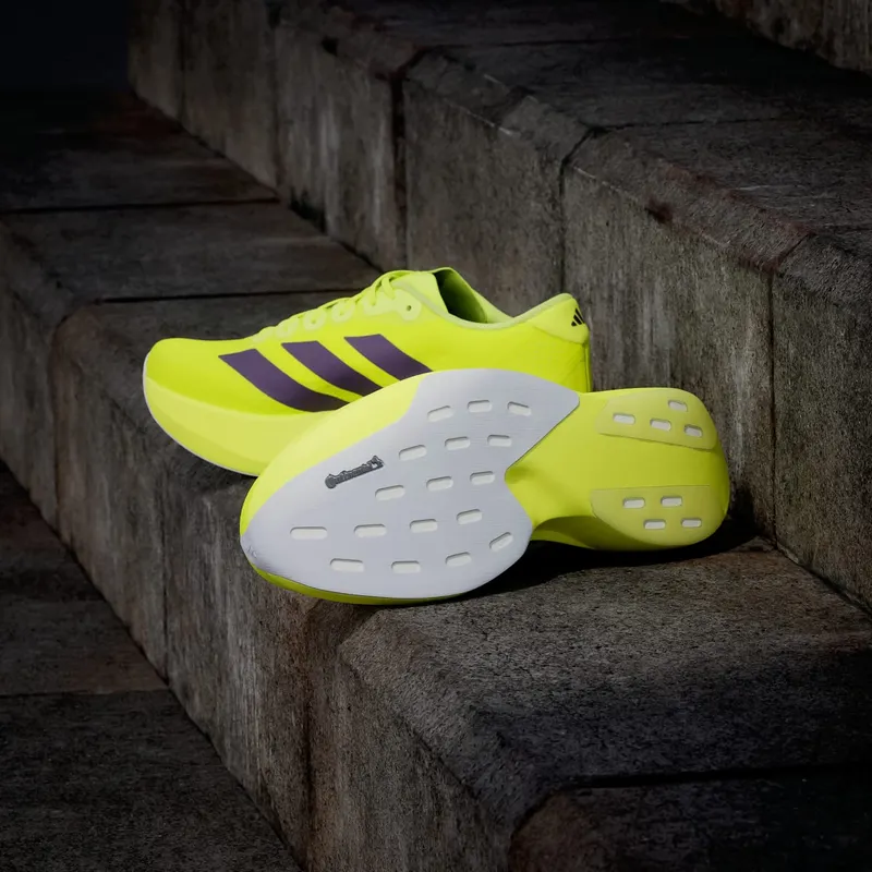 Adidas Adizero EVO SL Solar Yellow / Aurora Plum / Powder Plum – “Green” (JR2024)