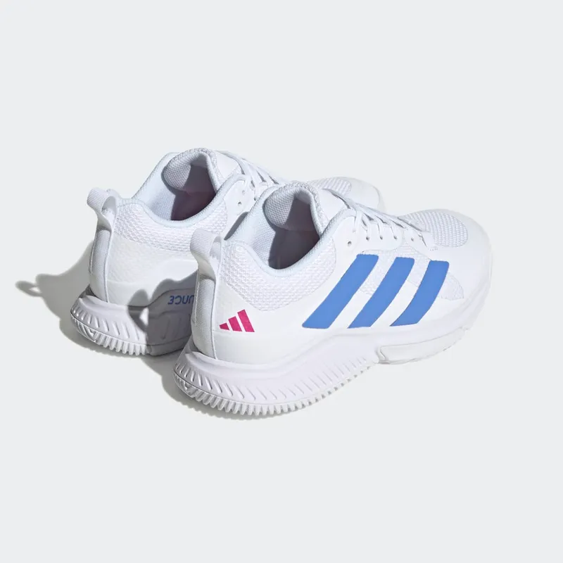 adidas Court Team Bounce 2.0 Cloud White / Blue Fusion / Lucid Fuchsia (HR1234)