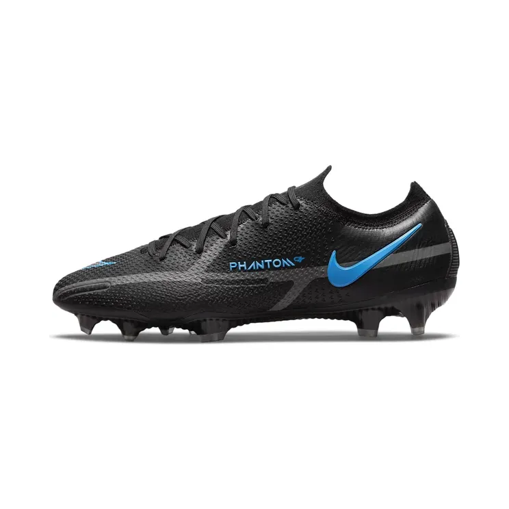 Nike Phantom GT2 Elite FG Black Iron Grey University Blue (CZ9890-004)