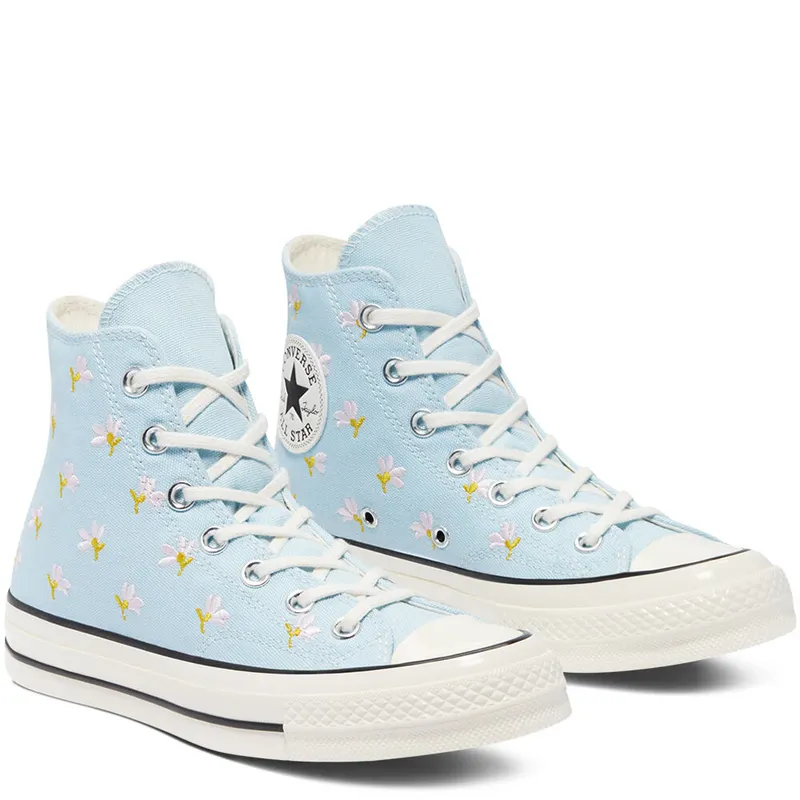 Converse Floral Print Chuck 70 High Top Chambray Blue/egret/black (570917C)