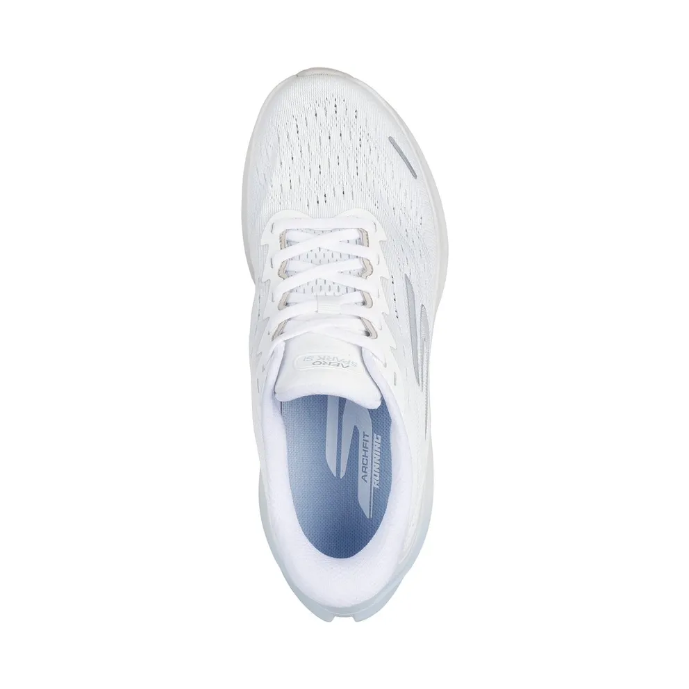 Skechers Slip-ins: Aero Spark Sneaker White/Silver