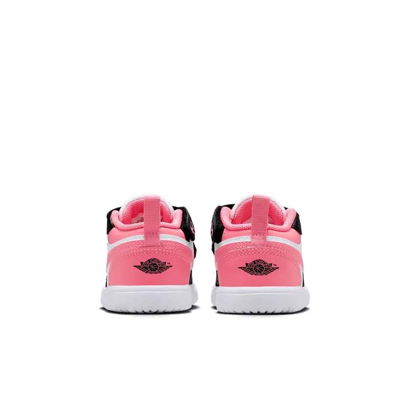 Air Jordan 1 Black/White/Pink Gaze (DR9747-025)