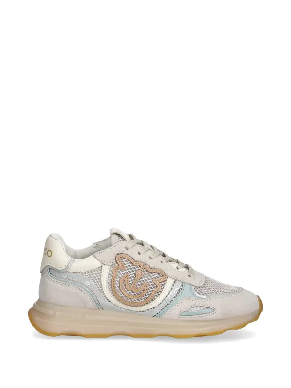 PINKO Sneakers mit Logo-Applikation – Nude (SS0175P084)