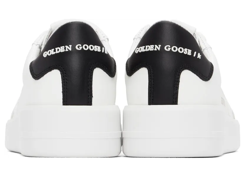 Golden Goose White Purestar Leather Sneakers (GWF00197.F000537.10283) (4)