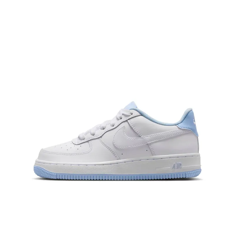 Nike Air Force 1 Low White Hydrogen Blue (GS) White/Hydrogen Blue (CD6915-103)