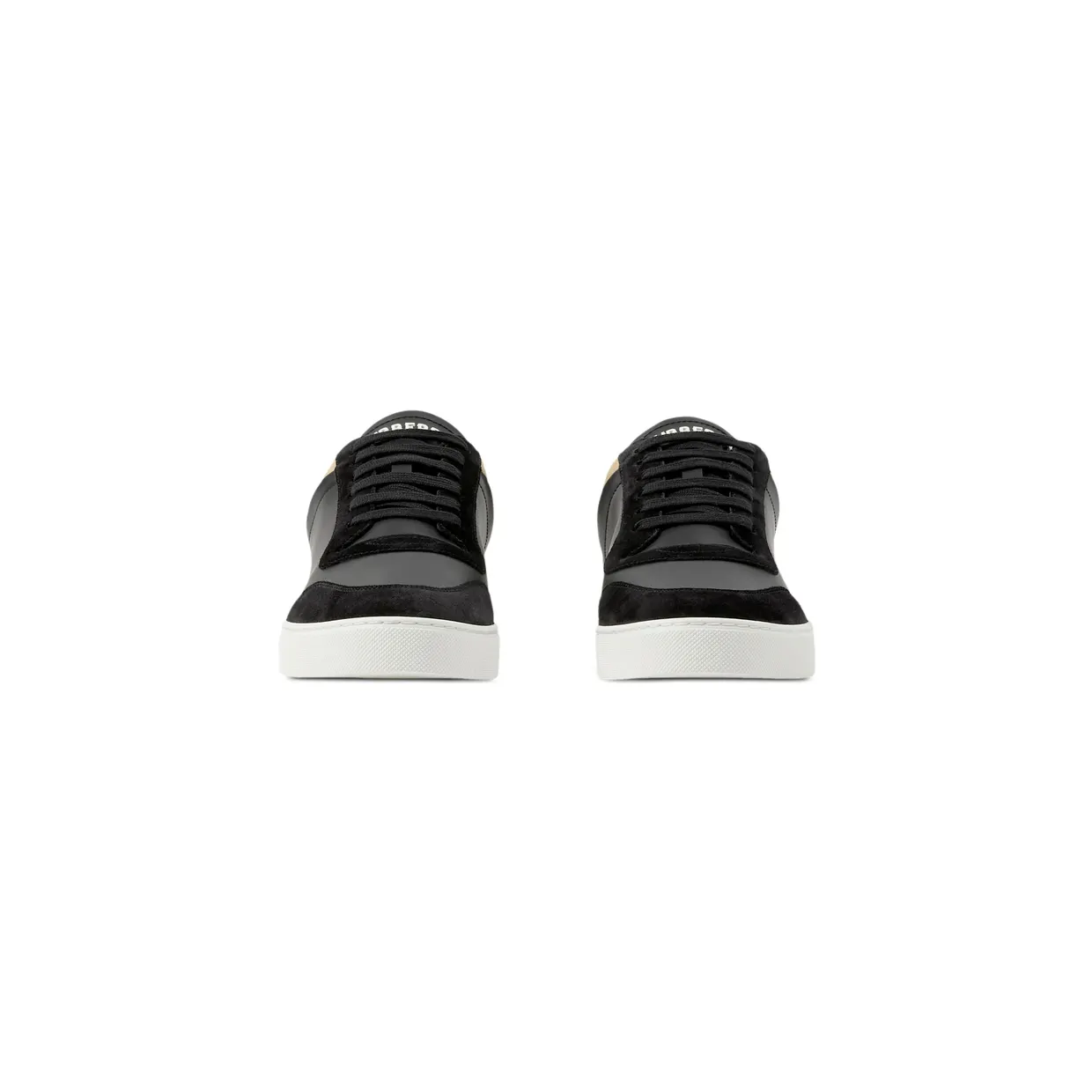 Burberry Leather, Suede and Check “Black” (8070818 MF STEVIE A7626) (4)