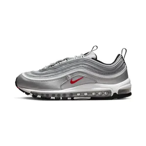 Nike AIR MAX 97 OG MNS Silver Bullet “Metallic Silver / Black / White / University Red” (DM0028-002)