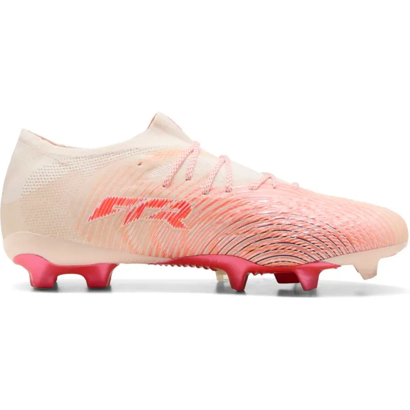 Puma Future 9 Ultimate Low FG Fußballschuhe 01 – sugared almond/puma white/ultra red/puma black 47 für Herren, braun, Größe 39 EU (109276)