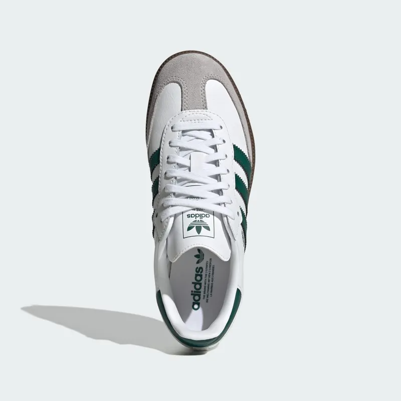 adidas Samba OG White Collegiate Green Gum (JQ2843)