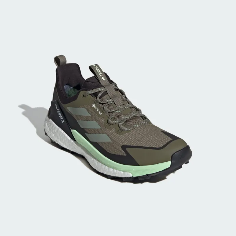 adidas Terrex Free Hiker 2.0 Low Gore-Tex Olive Strata Silver Green Core Black (IE5104)