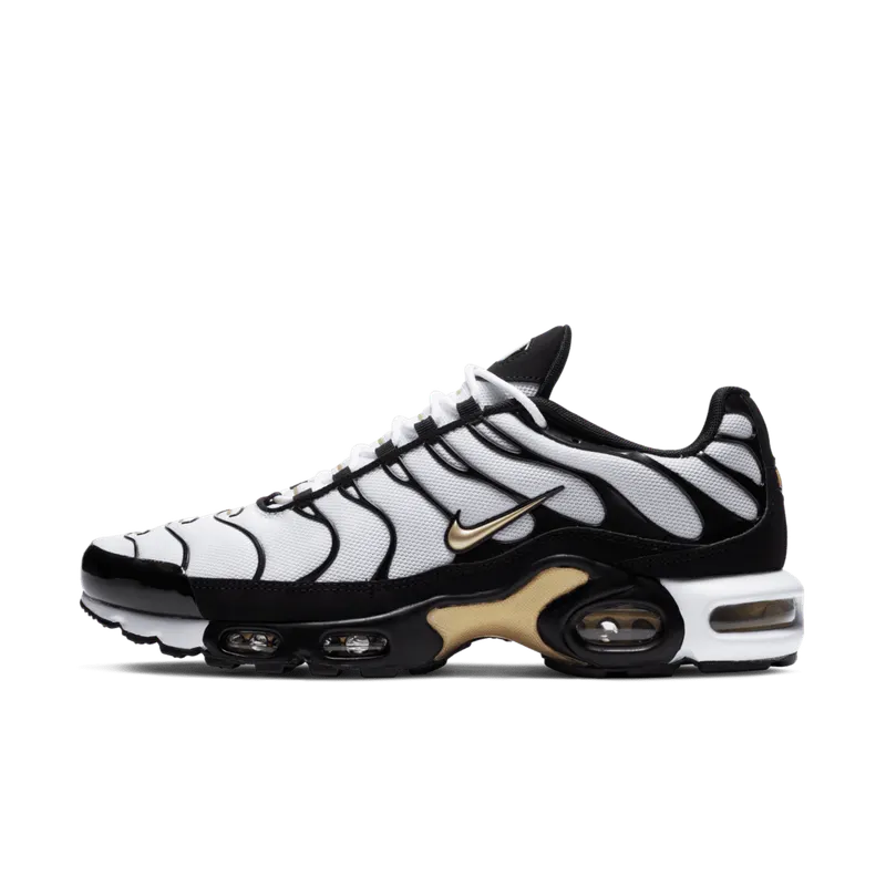 Nike Air Max Plus White Black Metallic Gold White/Black-Metallic Gold (CZ9188-001)