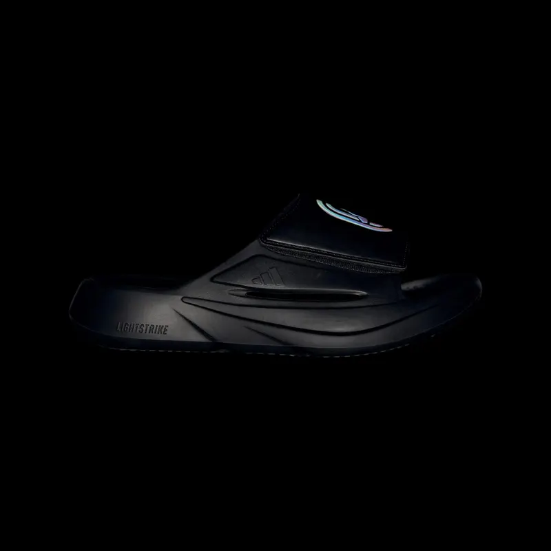 adidas Lightblaze Slides Black Carbon (JQ6776)