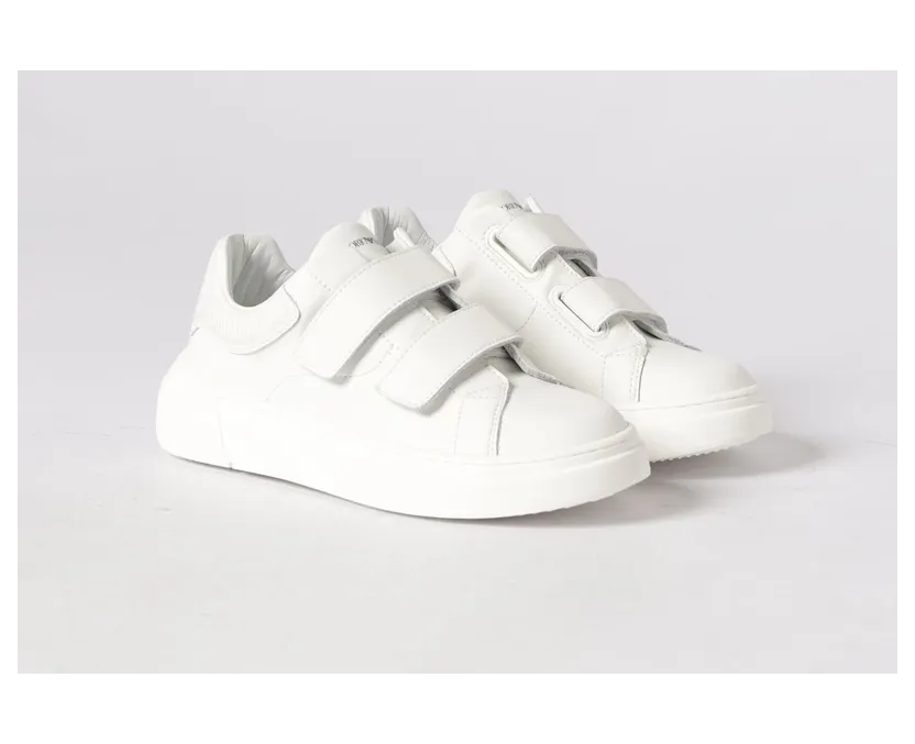 Emporio armani Leather Sneakers White (XYX035XCC7600001)
