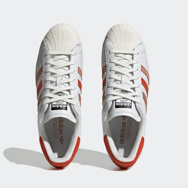 adidas Superstar Crystal White Preloved Red (GZ9380)