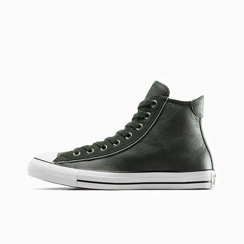 Converse Chuck Taylor All Star Leather & Suede (Wide Width) Dense Canopy/Egret/Black (A14810C)