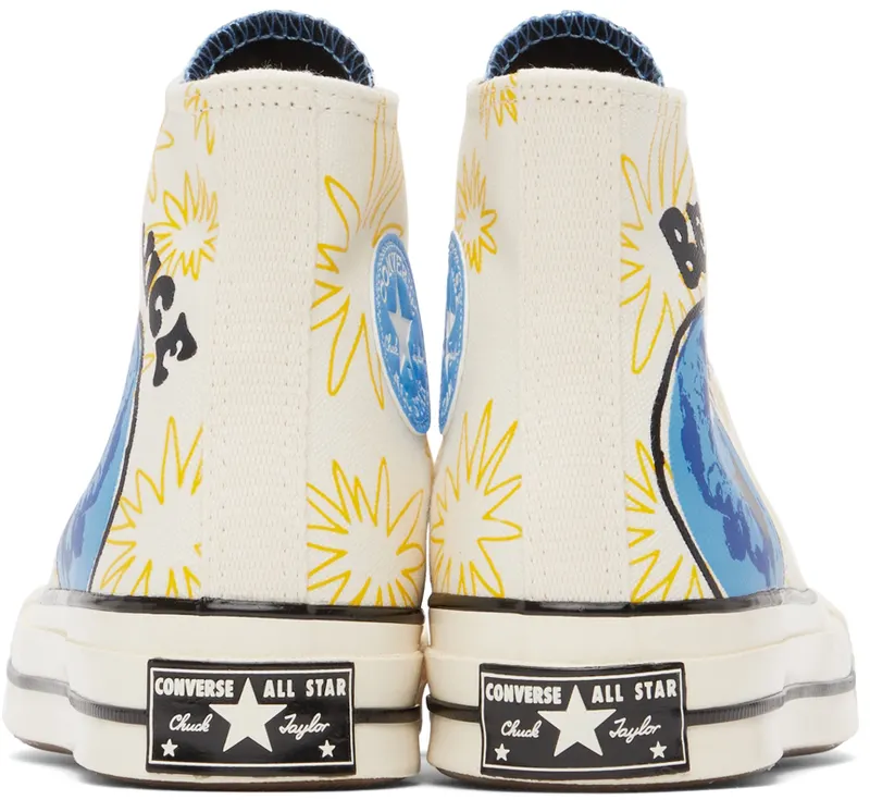 Converse Chuck 70 Sunny Floral Egret/university Blue/amarillo (172863C)