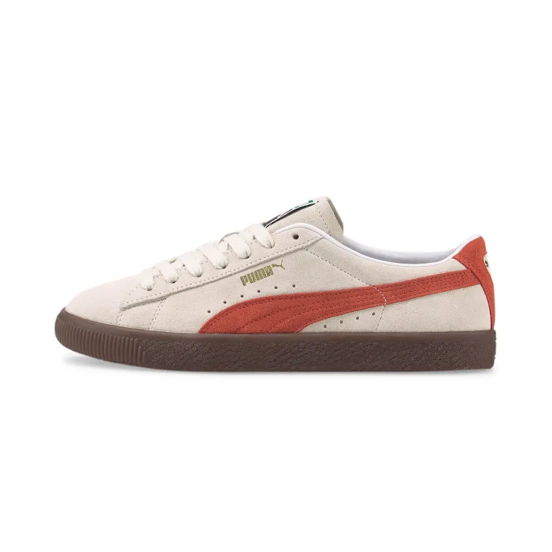 Women’s PUMA Suede VTG Pristine/Chili Oil/Gum (374921-16)
