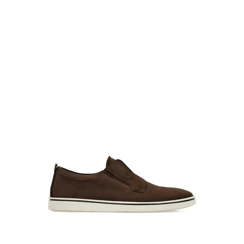 Ferragamo Derby Slip-on “Brown” (02A000 0793218 M LIBAR)