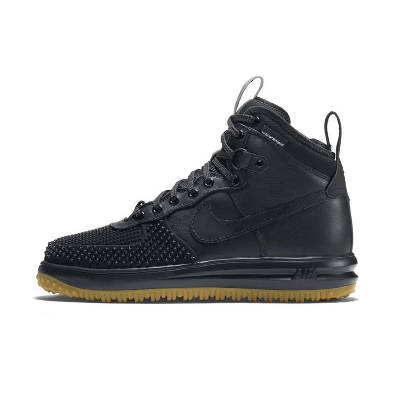 Nike Lunar Force 1 Duckboot Black Gum Black/Black-Metallic Silver-Anthracite (805899-003)