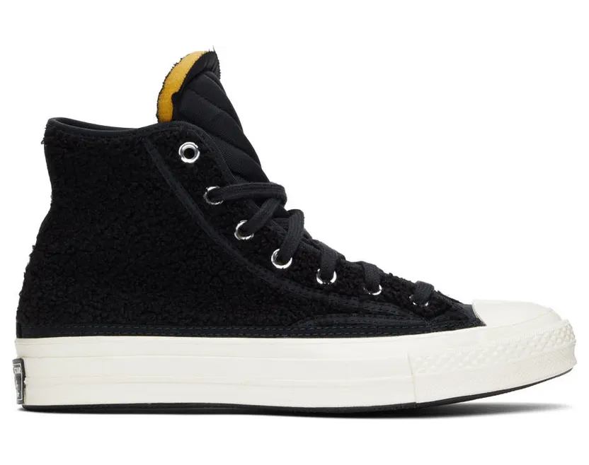 Converse Cozy Utility Chuck 70 Sherpa Zwart/zwart/egret (172005C)