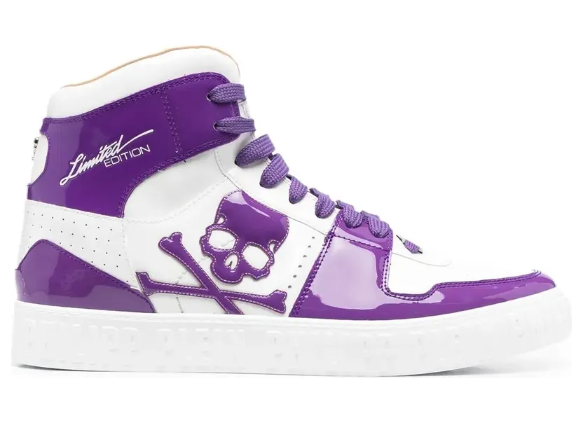Philipp Plein Skull Sneakers – Violett (FABSUSC0293PLE010N)