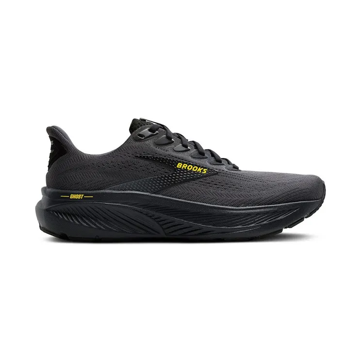 Brooks Ghost 17 Ebony Black Yellow (110442-1D-059)