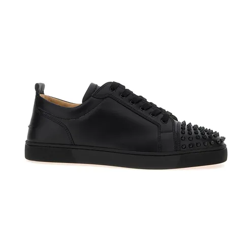 Christian Louboutin Louis Junior Spikes Flat “Black” (3240422CM53)