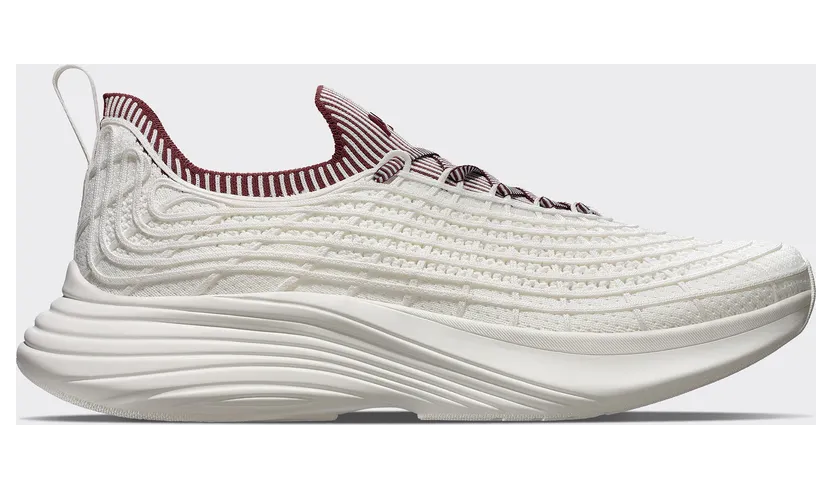 APL TechLoom Zipline “Ivory/Burgundy/Ribbed” (Heren)