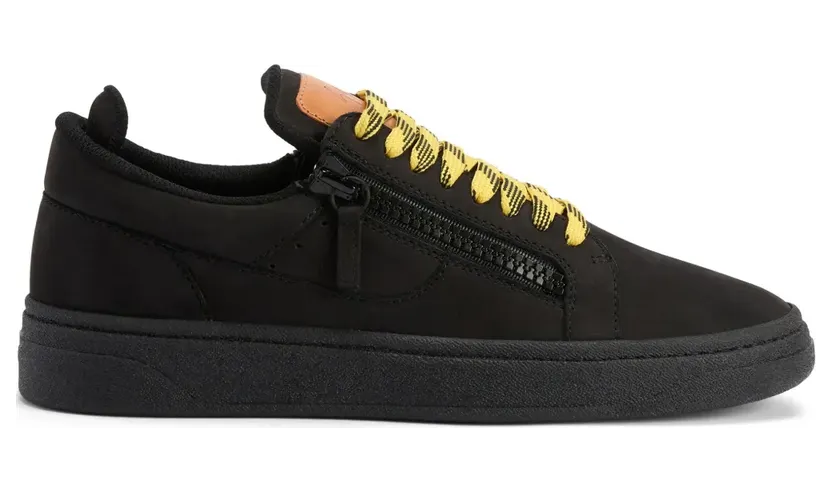 Giuseppe Zanotti GZ94 Sneakers mit doppeltem Reißverschluss – Schwarz (RM50017004)