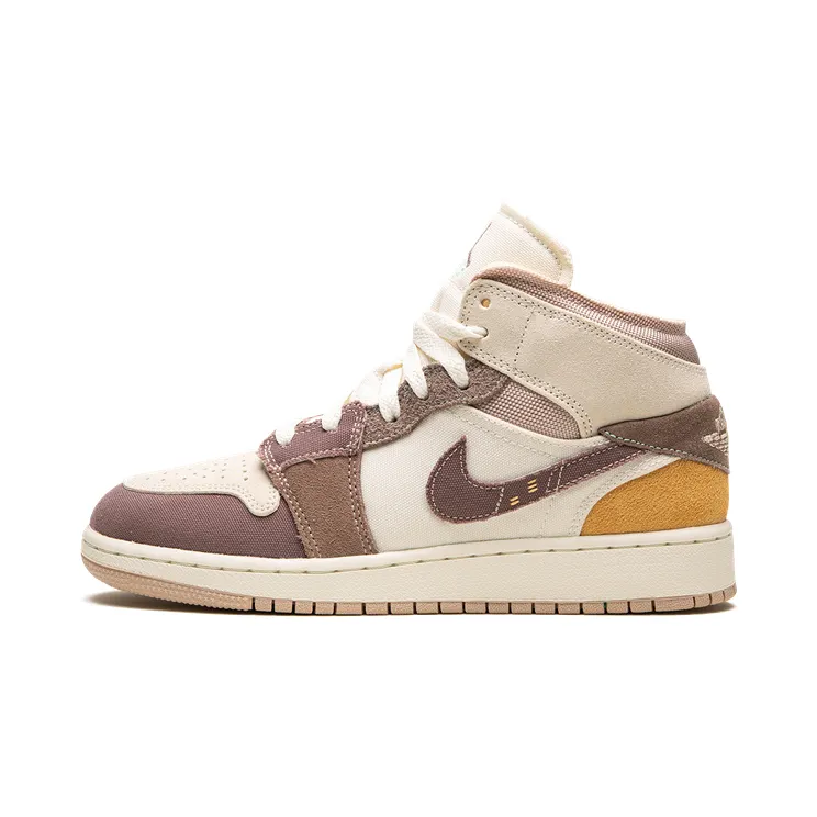 Air Jordan 1 Mid SE Craft GS “Inside Out – Taupe Haze” (DZ4466-102)