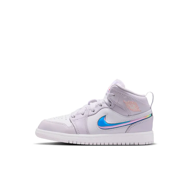 Air Jordan One Mid Barely Grape / White / Atomic Pink (IM4420-500)
