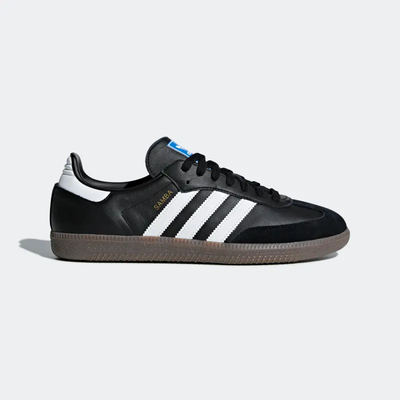 adidas Samba Black White Gum Core Black/Cloud White/Gum (B75807)