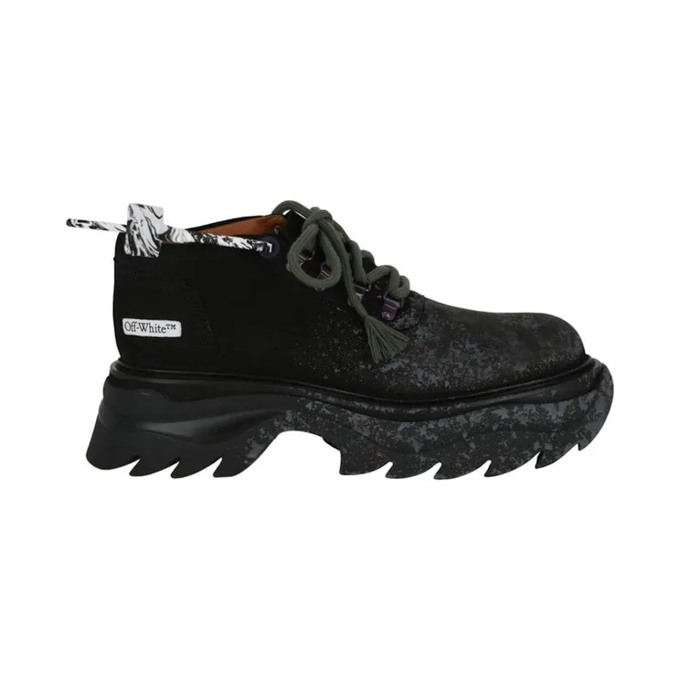 OFF-WHITE Rigid Sole Black Grey (IA211R21 LEA00 11009 00037)