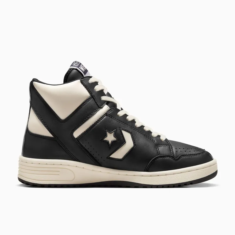 Converse Weapon Leather Black/Natural Ivory/Black (A04400C)
