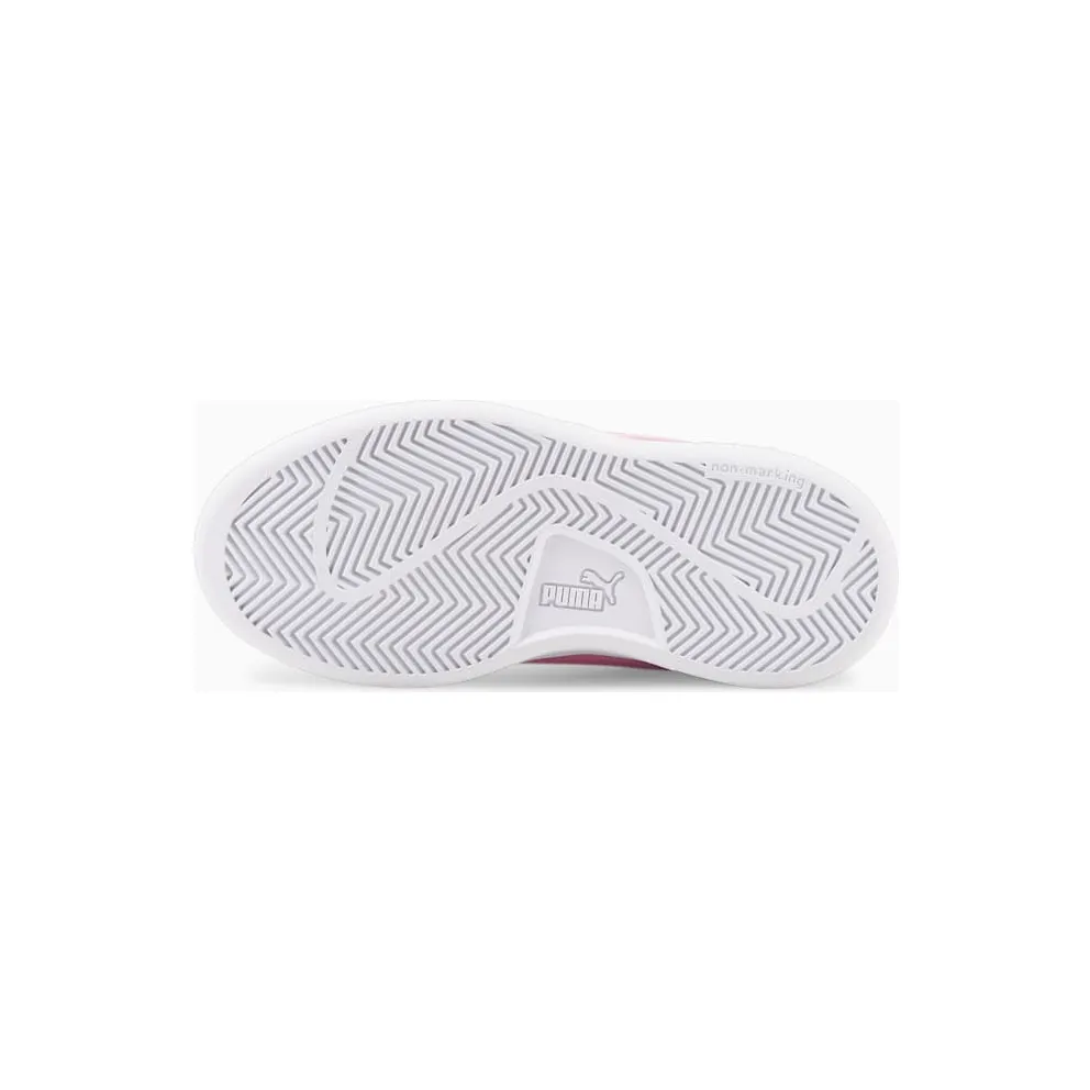 Puma Smash v2 Leather sportscchoenen White/Pink (365173-35)