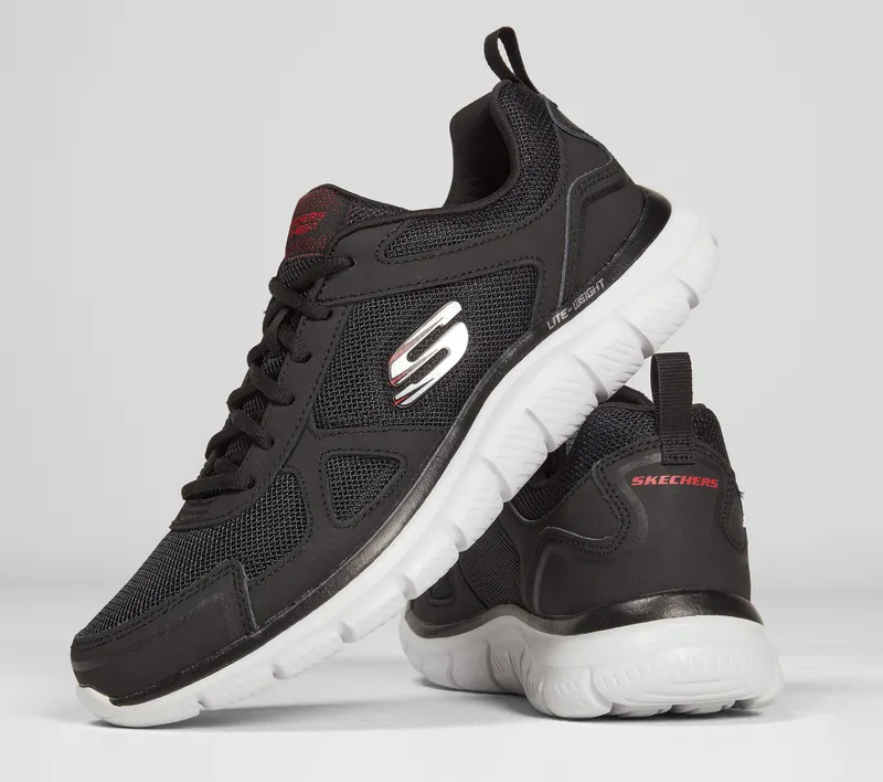 skechers-track 52631 BKRD