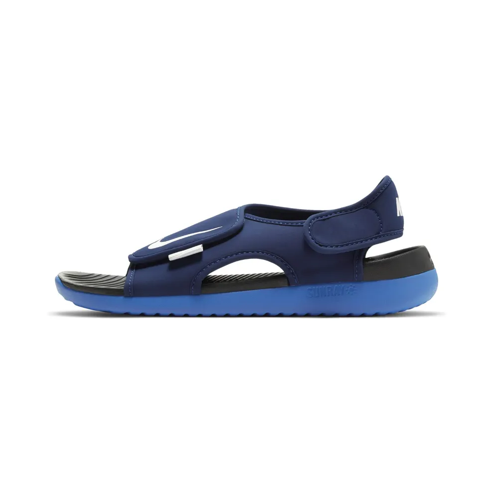 Nike Sunray Adjust 5 V2 “Blue Void / Signal Blue / Black / Pure Platinum” (DB9562-401)