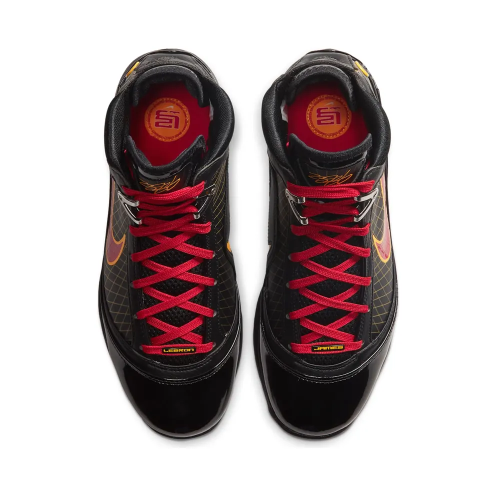 Nike LeBron 7 Fairfax Away (2020) Black/Varsity Red-Varsity Maize (CU5646-001)