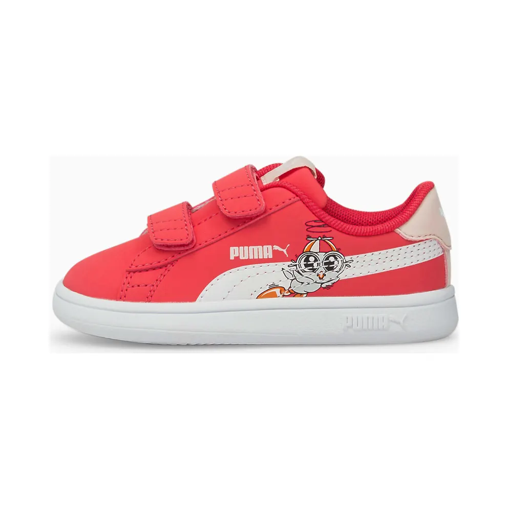 Puma Smash v2 Lil V Babys’ Pink/White (38090503)