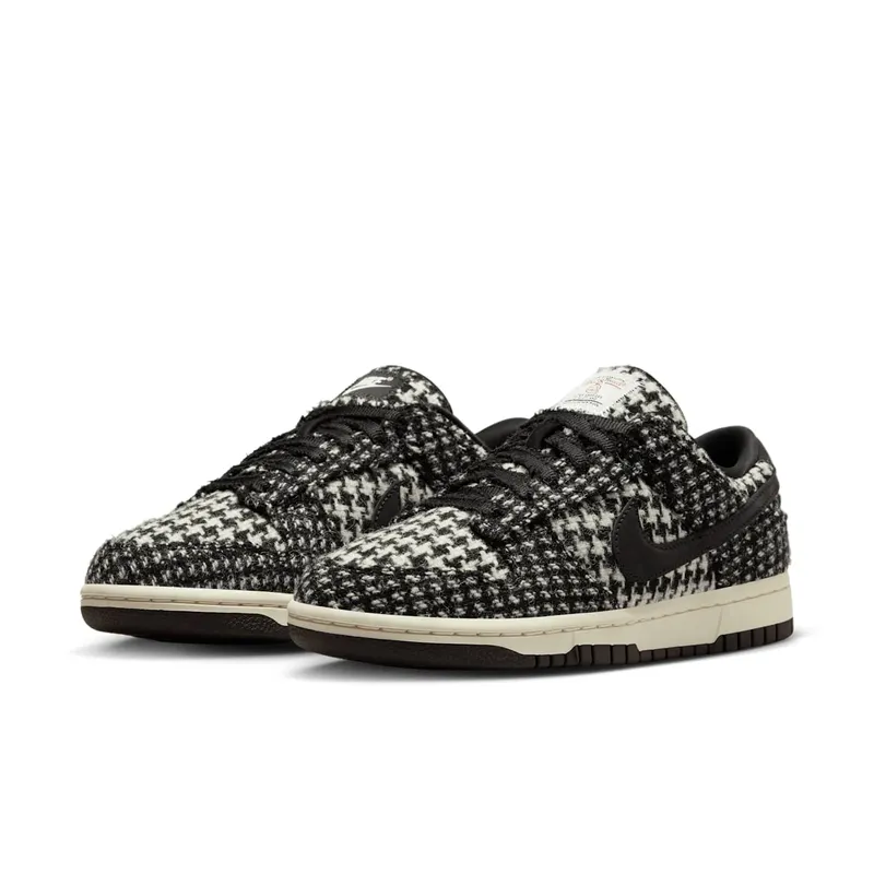 Nike Dunk Low “Harris Tweed – Black” (HQ5036-901)