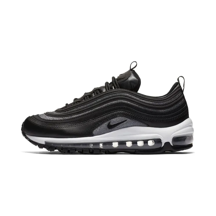 Nike Air Max 97 Glitter Black (W) “Black / White” (AT0071-002)