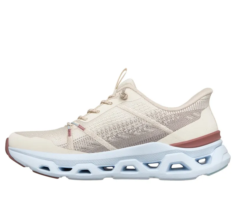 Skechers Slip-ins: Glide-Step Altus – Fast Lane Sneaker Natuurlijk/Licht Blue
